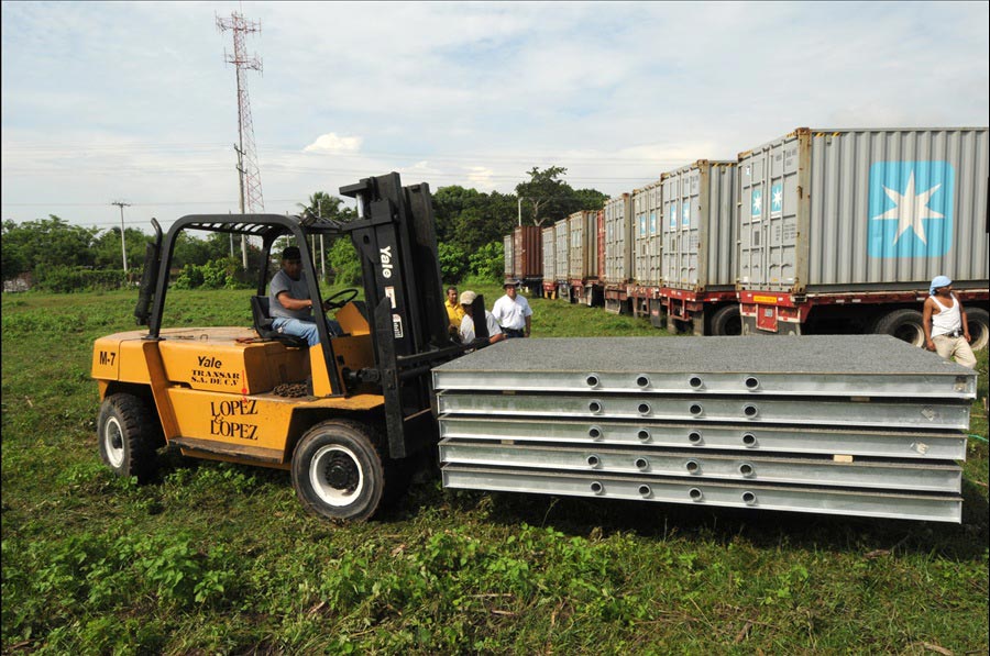 MOP avanza en proceso instalación puentes modulares en sustitución a colapsados por Tormenta Ida