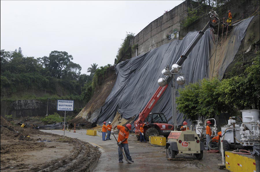 Se incrementa a 414 los deslizamientos de tierra provocados por las lluvias a nivel nacional