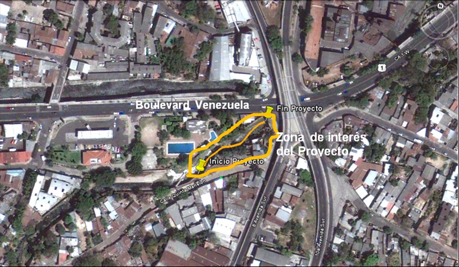 MOP inicia obras de protección en 8ª-10 y Calle Paraguay, San Salvador