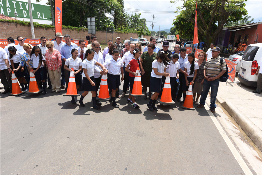 FOVIAL entrega primera etapa de la ruta binacional Chalchuapa – Jerez