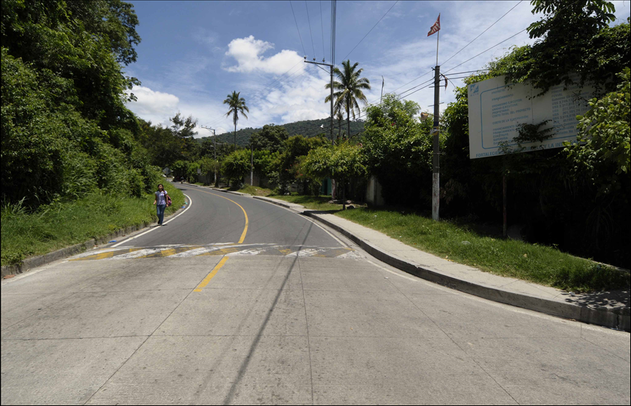 MOP habilita paso por calle El Guaje, tras concluir construcción de colector en Colonia El Matazano, Ilopango, San Salvador