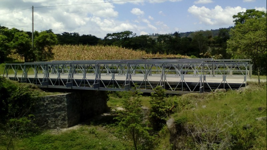 MOP realiza mantenimiento a 82 puentes modulares metálicos instalados a nivel nacional