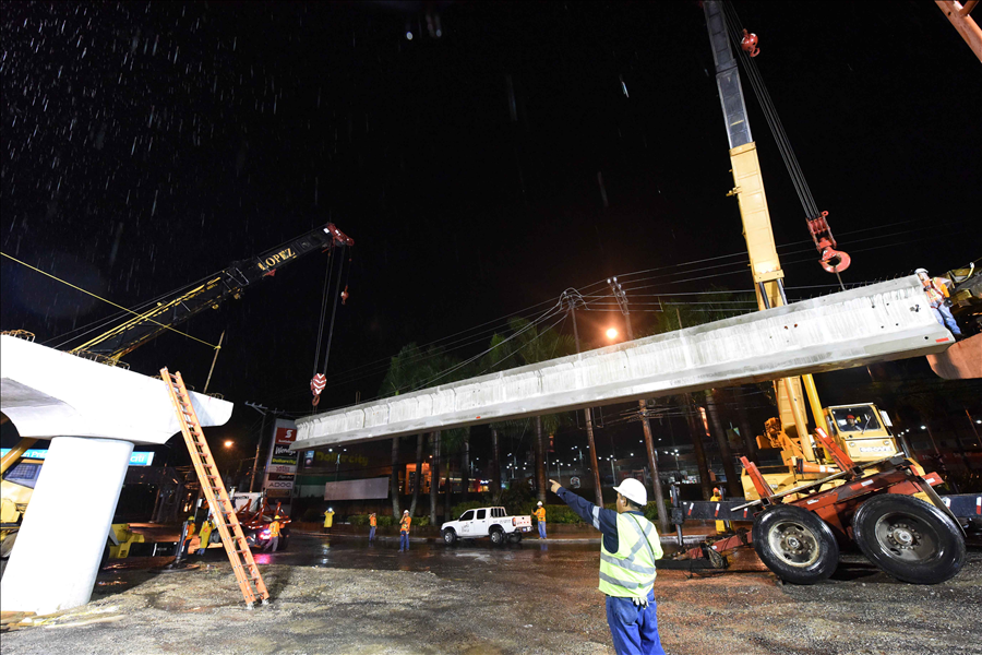 23 % de avance en construcción de paso multinivel Naciones Unidas