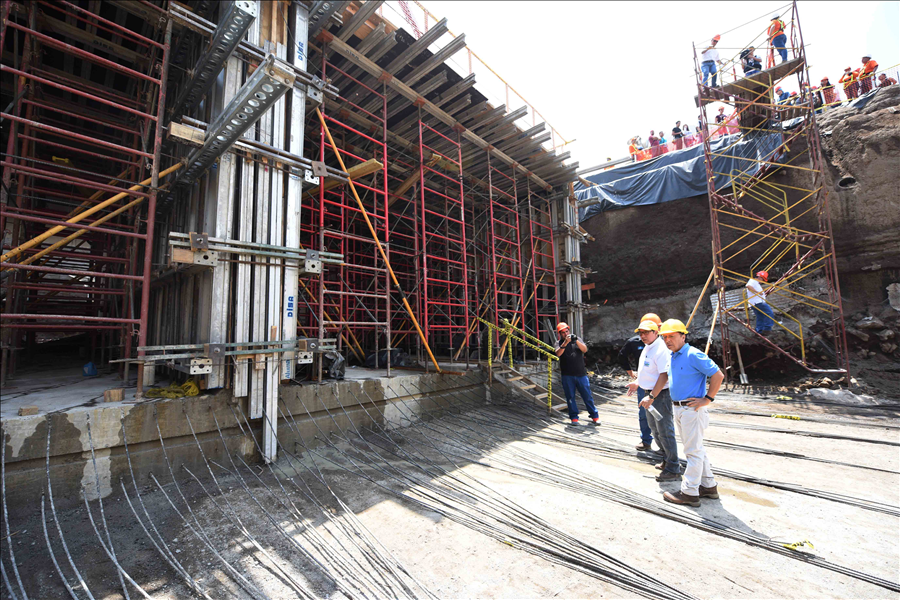 Avanzan obras en nuevo Túnel Masferrer