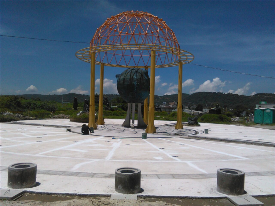 Finalizan construcción obras hidráulicas y de drenaje en Plaza La Transparencia, Antiguo Cuscatlán, La Libertad