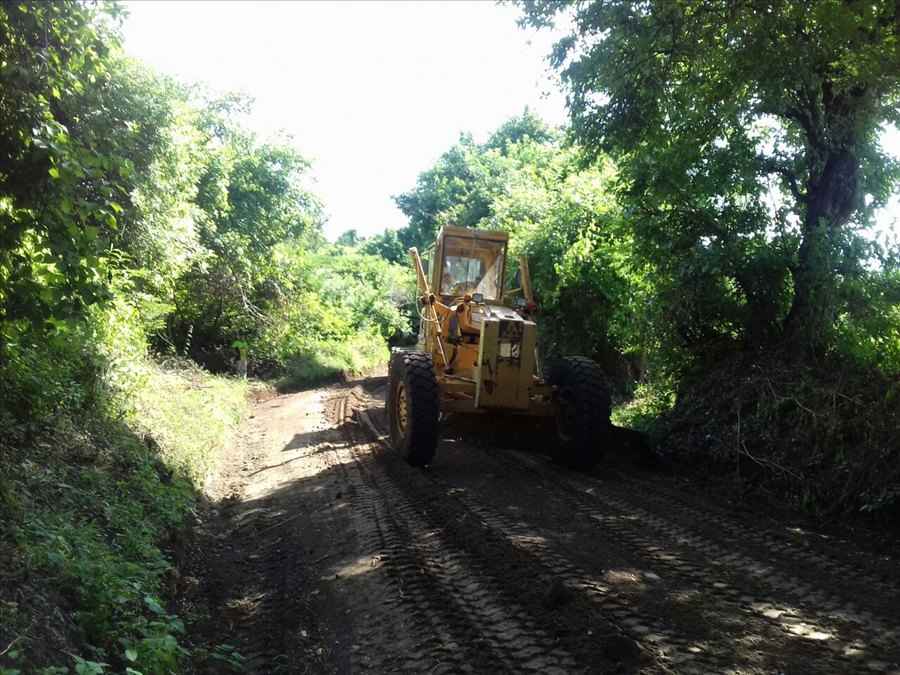 MOP mejora 8.3 kilómetros de calle a Estanzuelas, Usulután