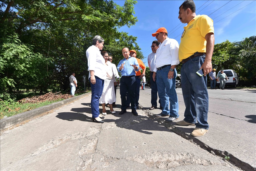 MOP-FOVIAL realizarán mantenimiento de emergencia en carretera San Miguel-La Unión