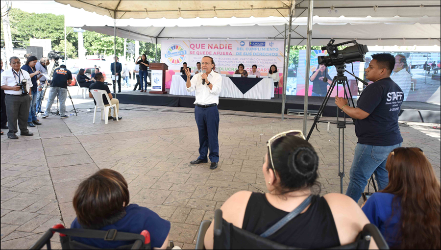 MOP participa en conmemoración del Día Nacional e Internacional de la persona con Discapacidad