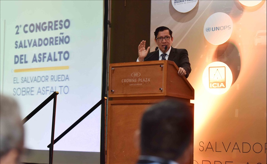 MOP participa en 2do. Congreso Salvadoreño del Asfalto 