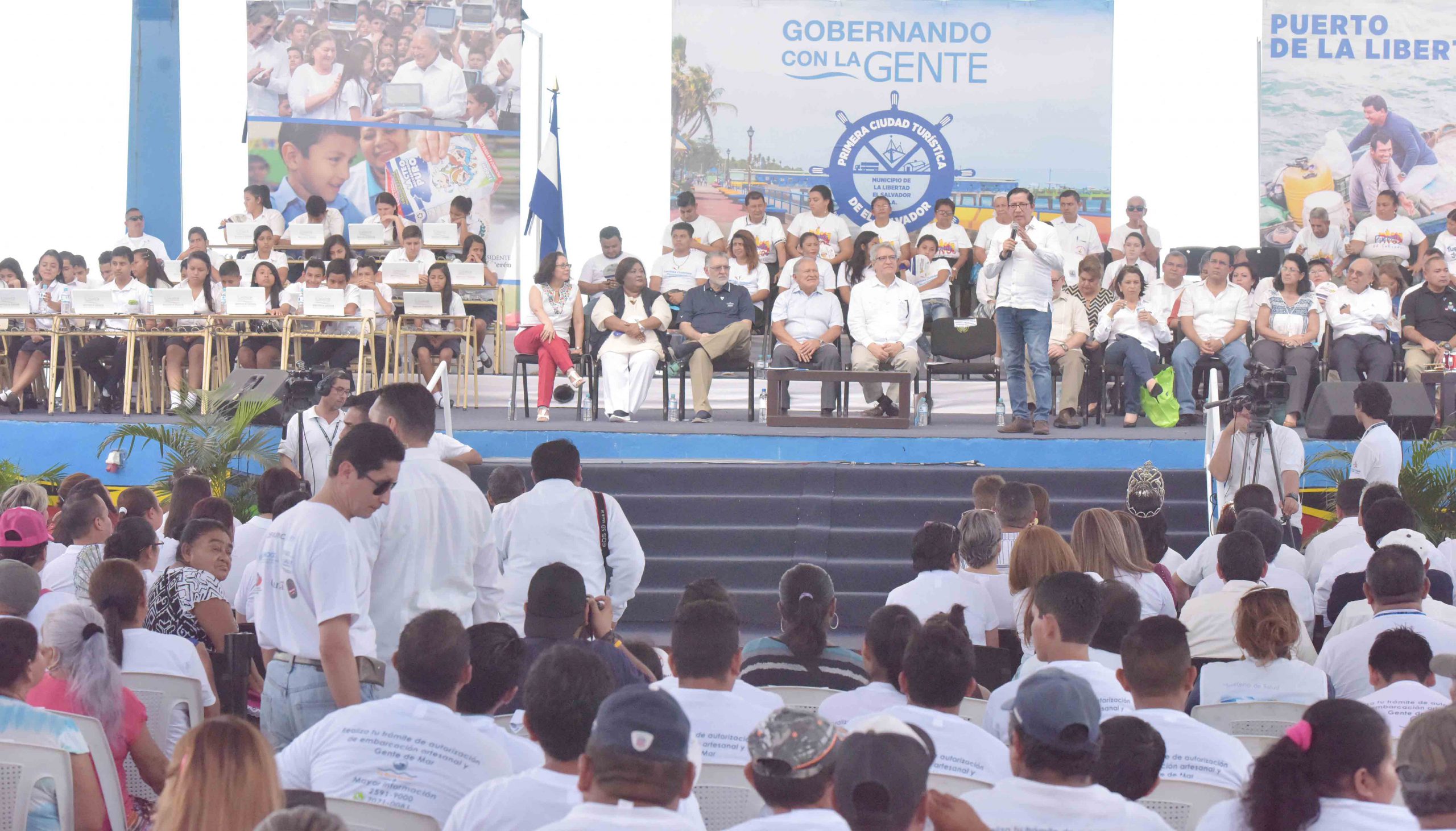 MOP informa sobre proyectos estratégicos de ampliación Carretera al Puerto La Libertad 