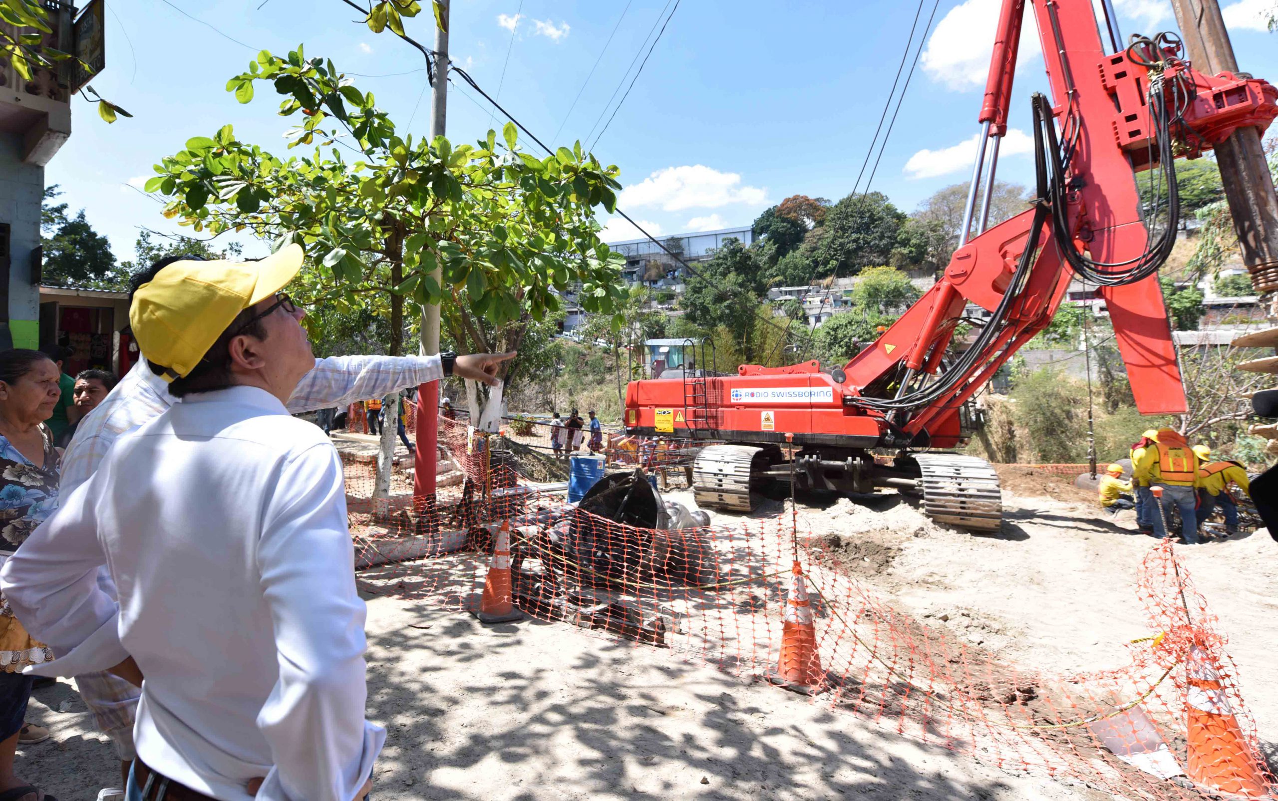 33% de avance construcción Puente Los Almendros, Ciudad Delgado San Salvador 