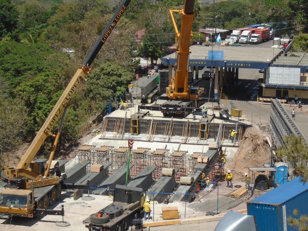 MOP avanza en construcción nuevo puente fronterizo Anguiatú, Metapán, Santa Ana
