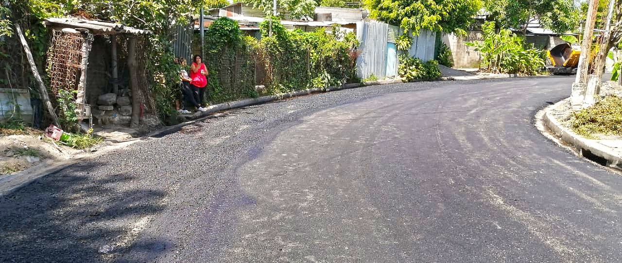 MOP concluye pavimentación de dos importantes rutas de Mejicanos y Soyapango, San Salvador