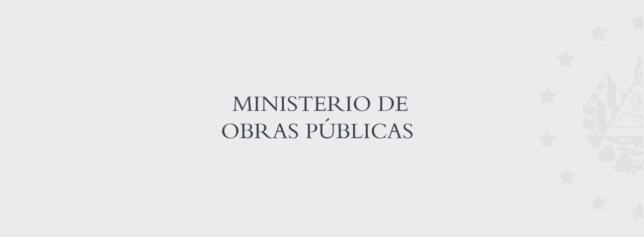 Ministerio de Obras Públicas