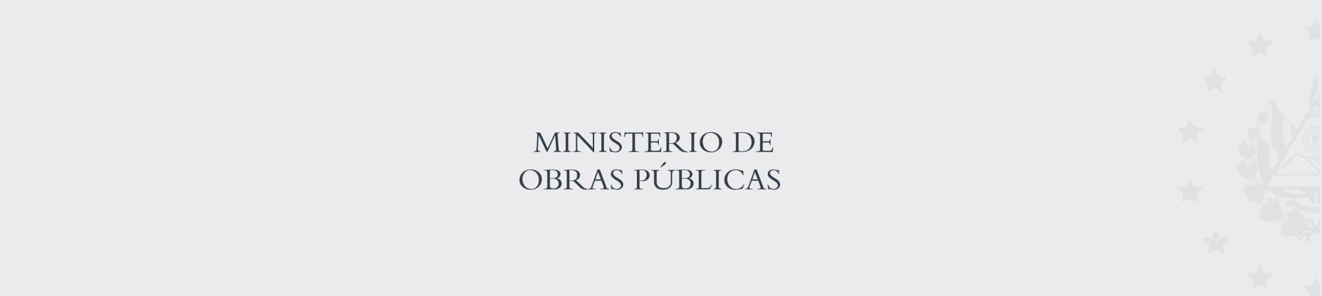 Ministerio de Obras Públicas